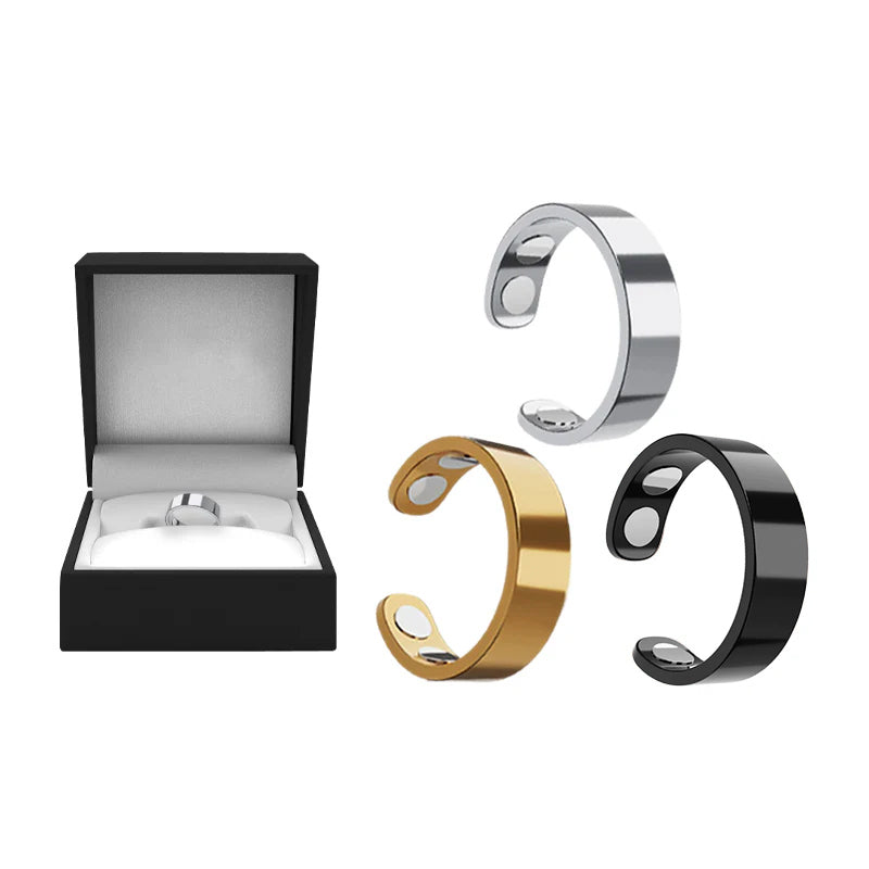 Hotplex™ Magnetic Ring - Elegant Stainless Steel Ring - Magnet Rings