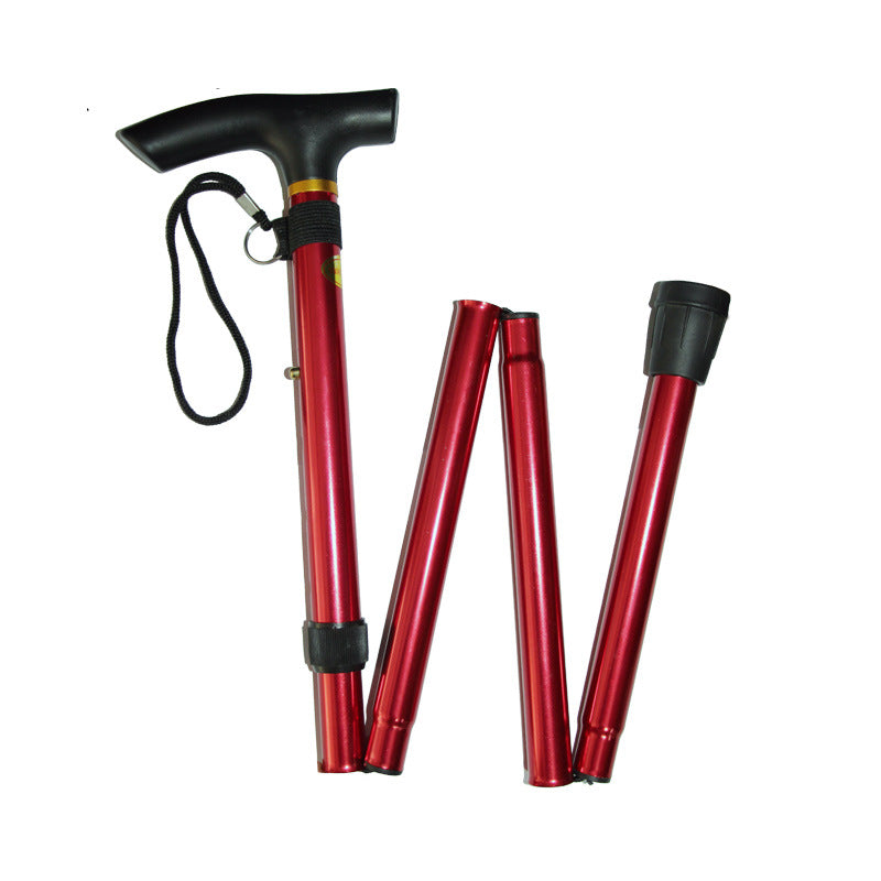 💥2-in-1 Folding Crutch Stool | Instant Seat Conversion |Non-Slip Base |Perfect Mobility Aid for Elderly| Best Gift for Seniors