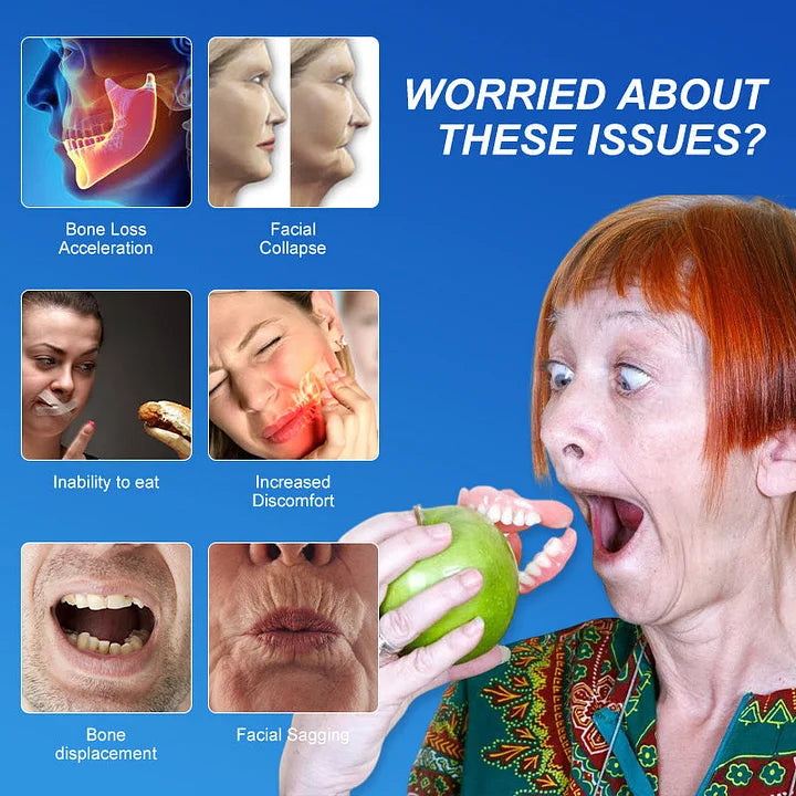 🏆 2026 Top Rated⏰Owiwell™ Medical Full Denture with Strong Suctiond