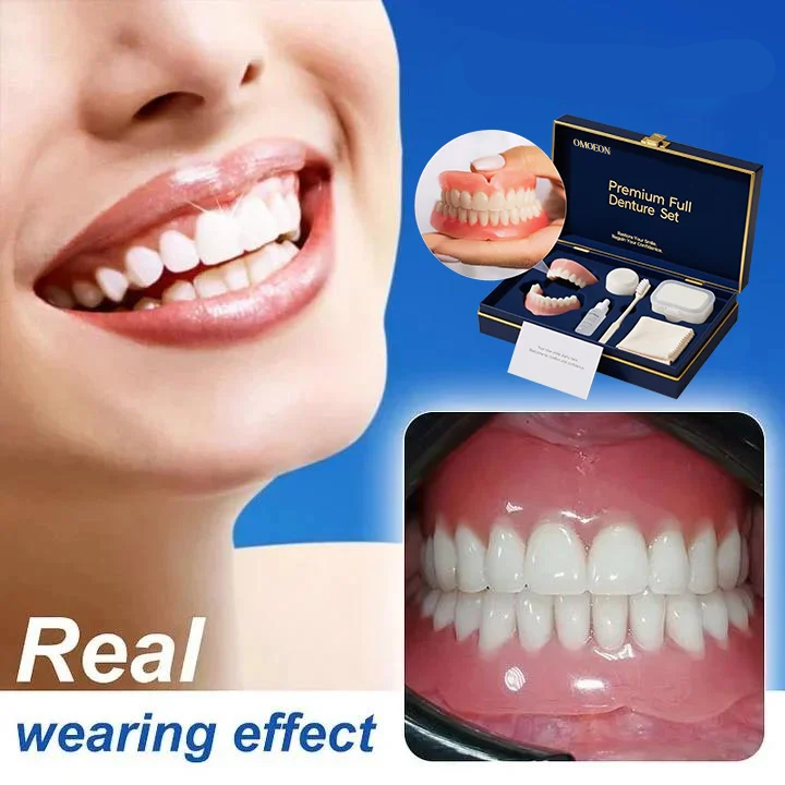🏆 2026 Top Rated⏰Owiwell™ Medical Full Denture with Strong Suctiond