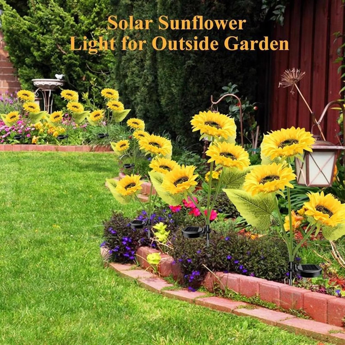 🌞Solar LED Sunflower Garden Lights-29.6inch/75cm