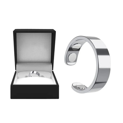 Hotplex™ Magnetic Ring - Elegant Stainless Steel Ring - Magnet Rings