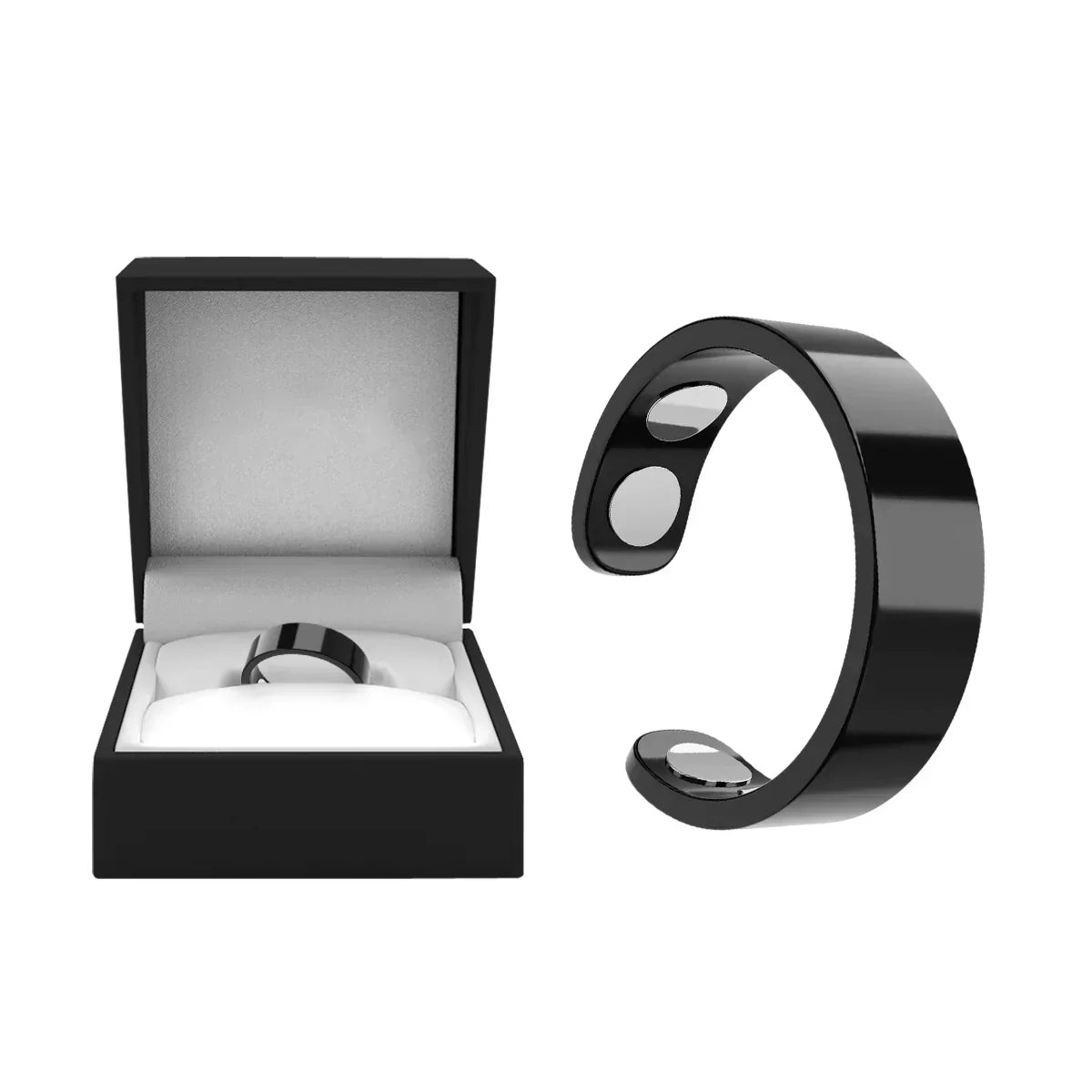 Hotplex™ Magnetic Ring - Elegant Stainless Steel Ring - Magnet Rings