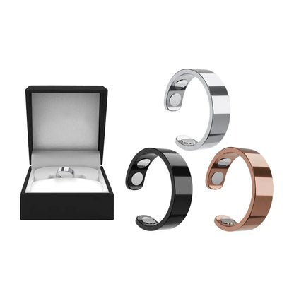 Hotplex™ Magnetic Ring - Elegant Stainless Steel Ring - Magnet Rings
