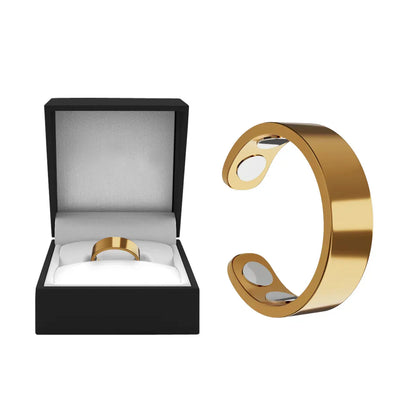 Hotplex™ Magnetic Ring - Elegant Stainless Steel Ring - Magnet Rings