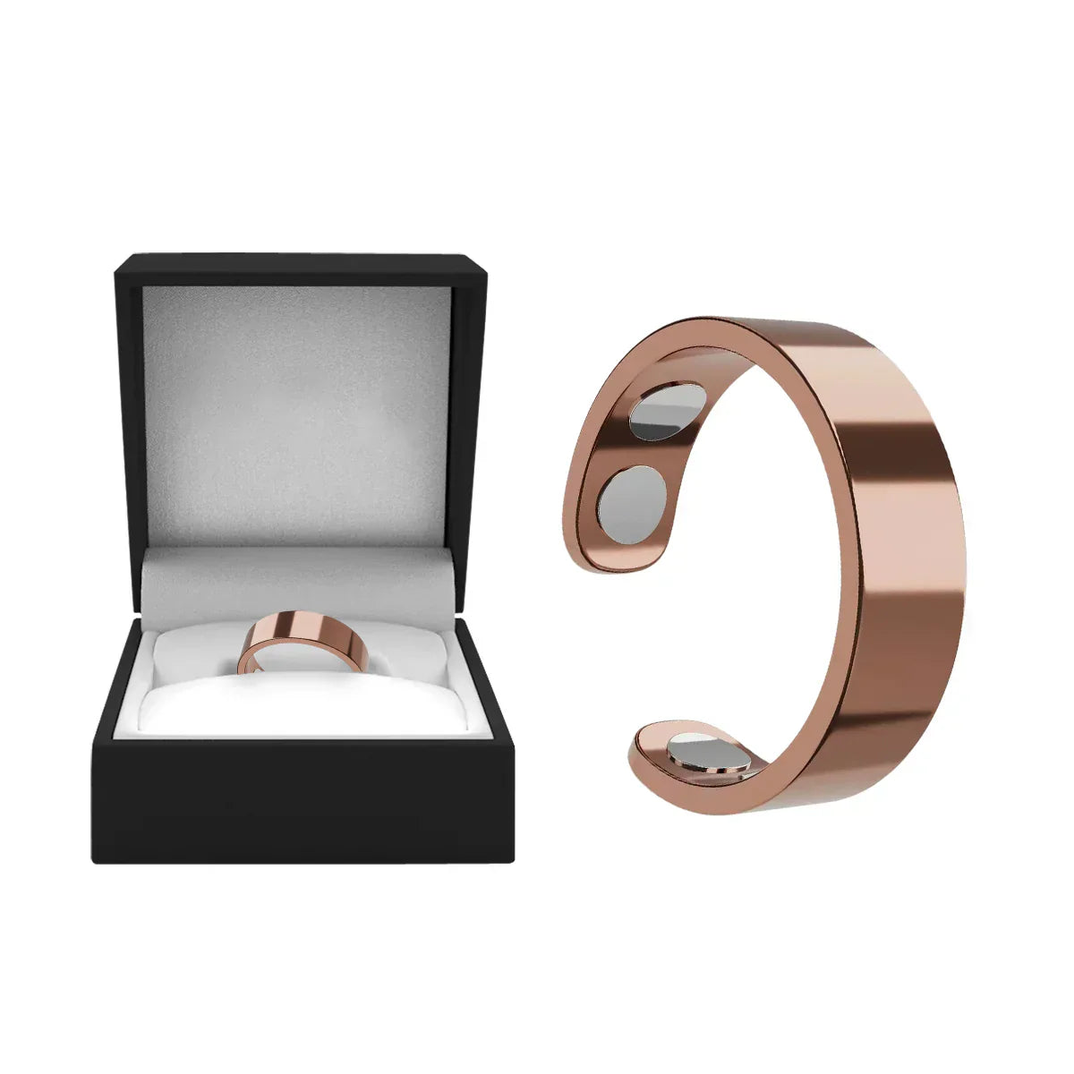 Hotplex™ Magnetic Ring - Elegant Stainless Steel Ring - Magnet Rings