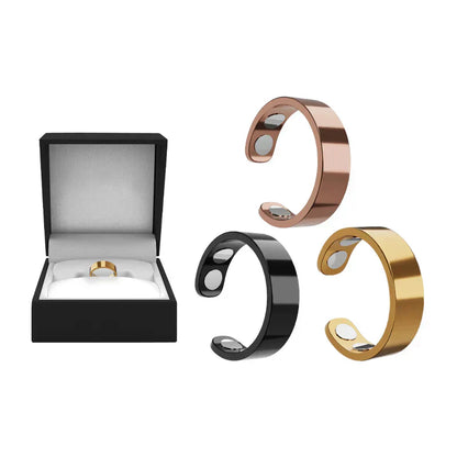 Hotplex™ Magnetic Ring - Elegant Stainless Steel Ring - Magnet Rings
