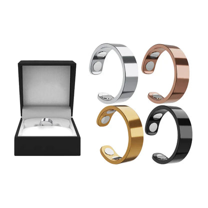 Hotplex™ Magnetic Ring - Elegant Stainless Steel Ring - Magnet Rings