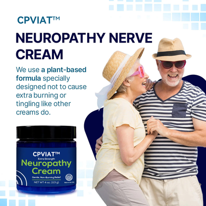 🔥Cpviat™ Neuropathy Cream - Soothing Cream for Feet, Legs, Hands, Etc. Aloe Shea Butter Gentle Clove Moisturizing Body Care Daily
