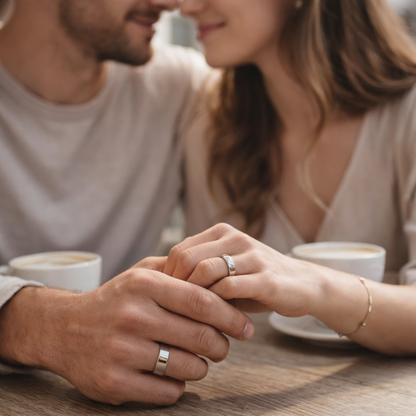 Hotplex™ Magnetic Ring - Elegant Stainless Steel Ring - Magnet Rings