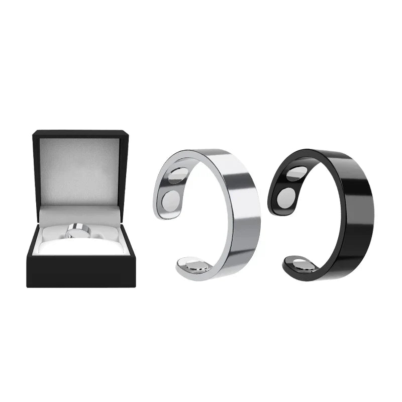 Hotplex™ Magnetic Ring - Elegant Stainless Steel Ring - Magnet Rings
