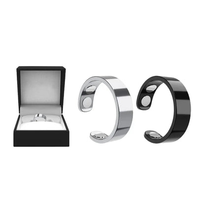 Hotplex™ Magnetic Ring - Elegant Stainless Steel Ring - Magnet Rings