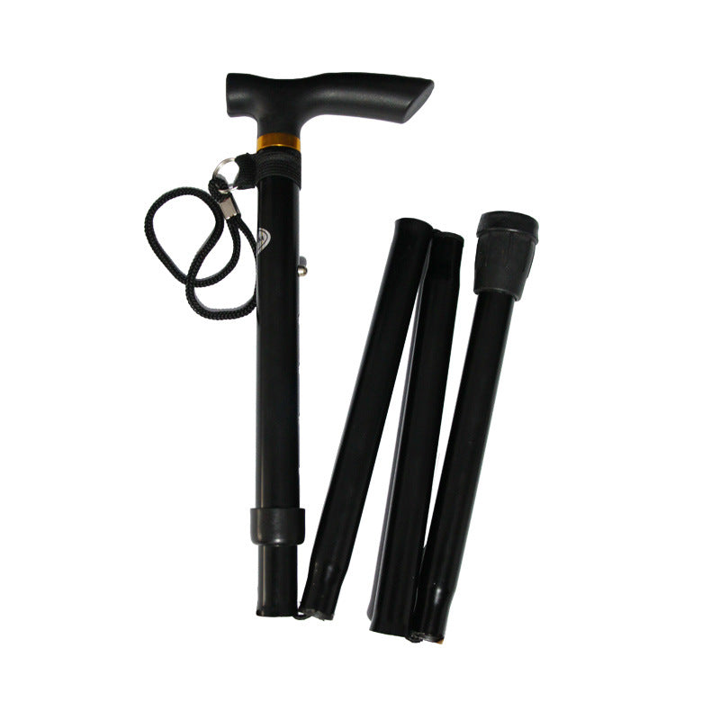 💥2-in-1 Folding Crutch Stool | Instant Seat Conversion |Non-Slip Base |Perfect Mobility Aid for Elderly| Best Gift for Seniors