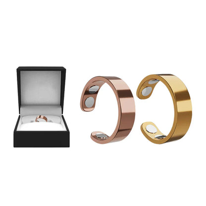 Hotplex™ Magnetic Ring - Elegant Stainless Steel Ring - Magnet Rings