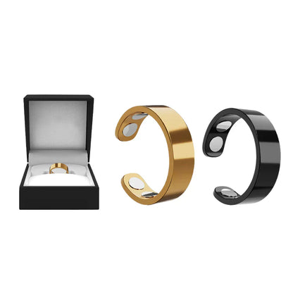 Hotplex™ Magnetic Ring - Elegant Stainless Steel Ring - Magnet Rings